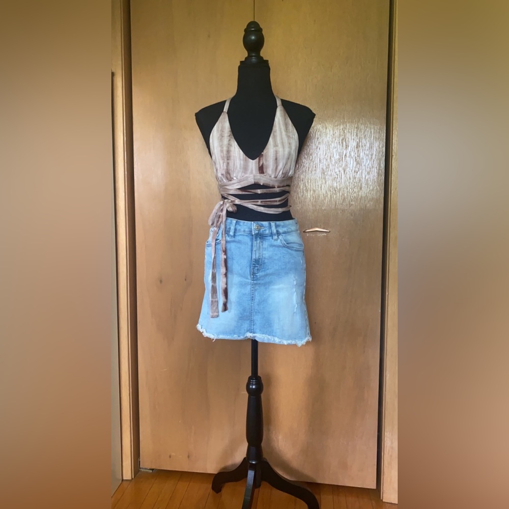 Jean skirt